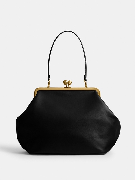 Coach Handbags - Coach Large Kisslock Frame Bag